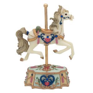 Heritage House Royal Carousel Collection Musical Figurine "Sweetheart" Tune